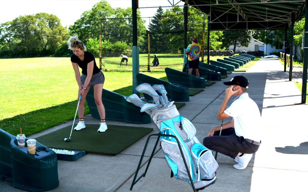 Clarence Driving Range Covered Tee Boxes