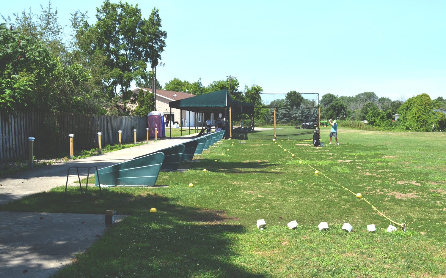 Clarence Driving Range Grass Tees